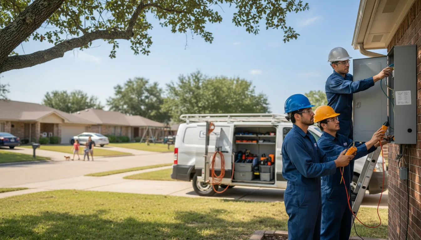 Certified electrician providing emergency electrical services in Tripp, SD